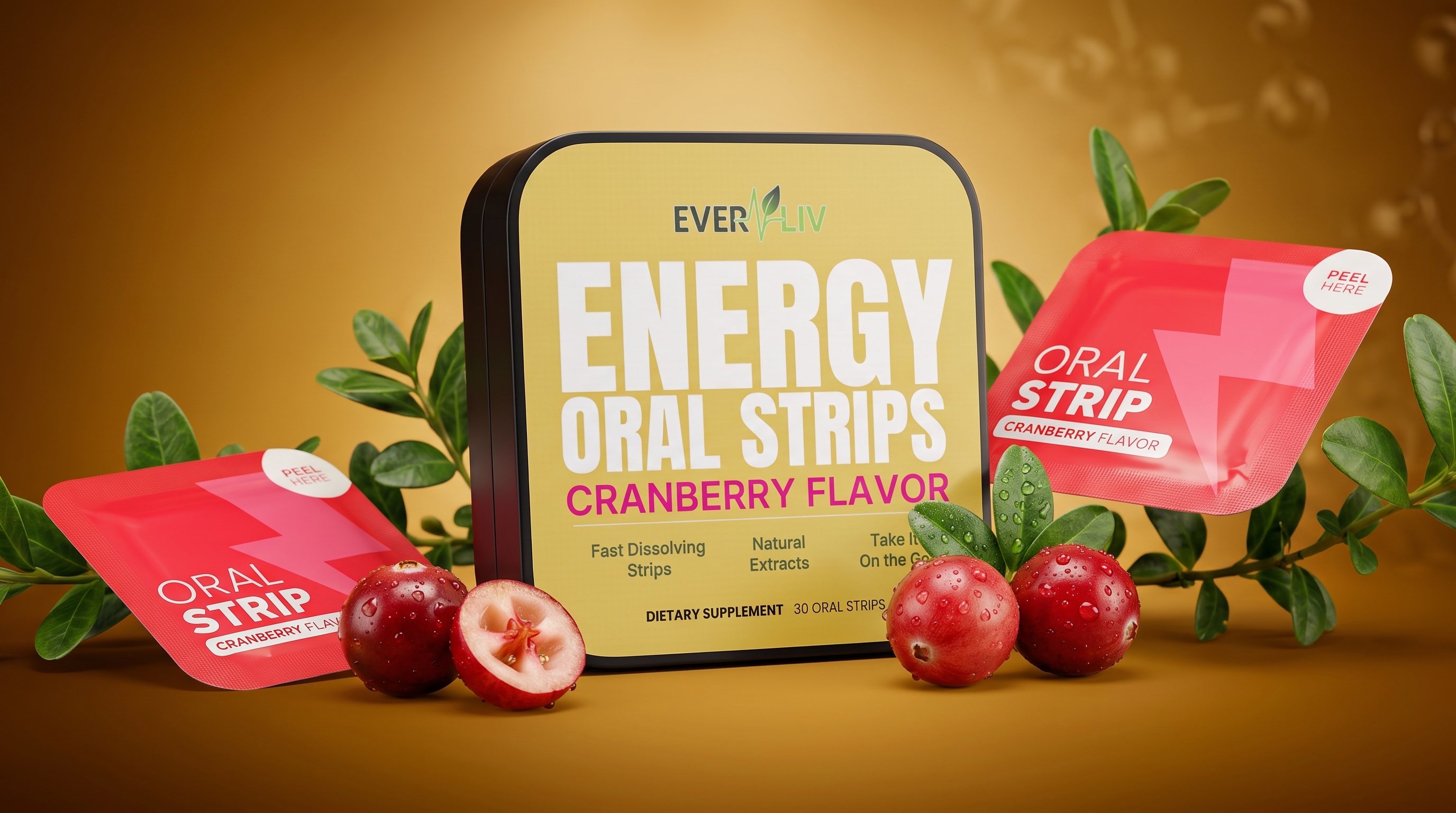 EverLiv ENERGY STRIPS FOR ALL-DAY FOCUS - Focus & Drive