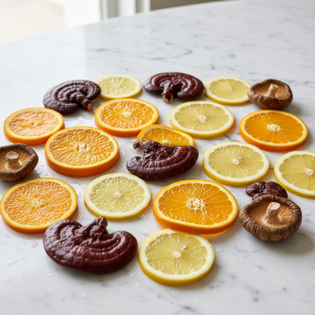 Vitamin C + Mushroom Beta-Glucans ingredient