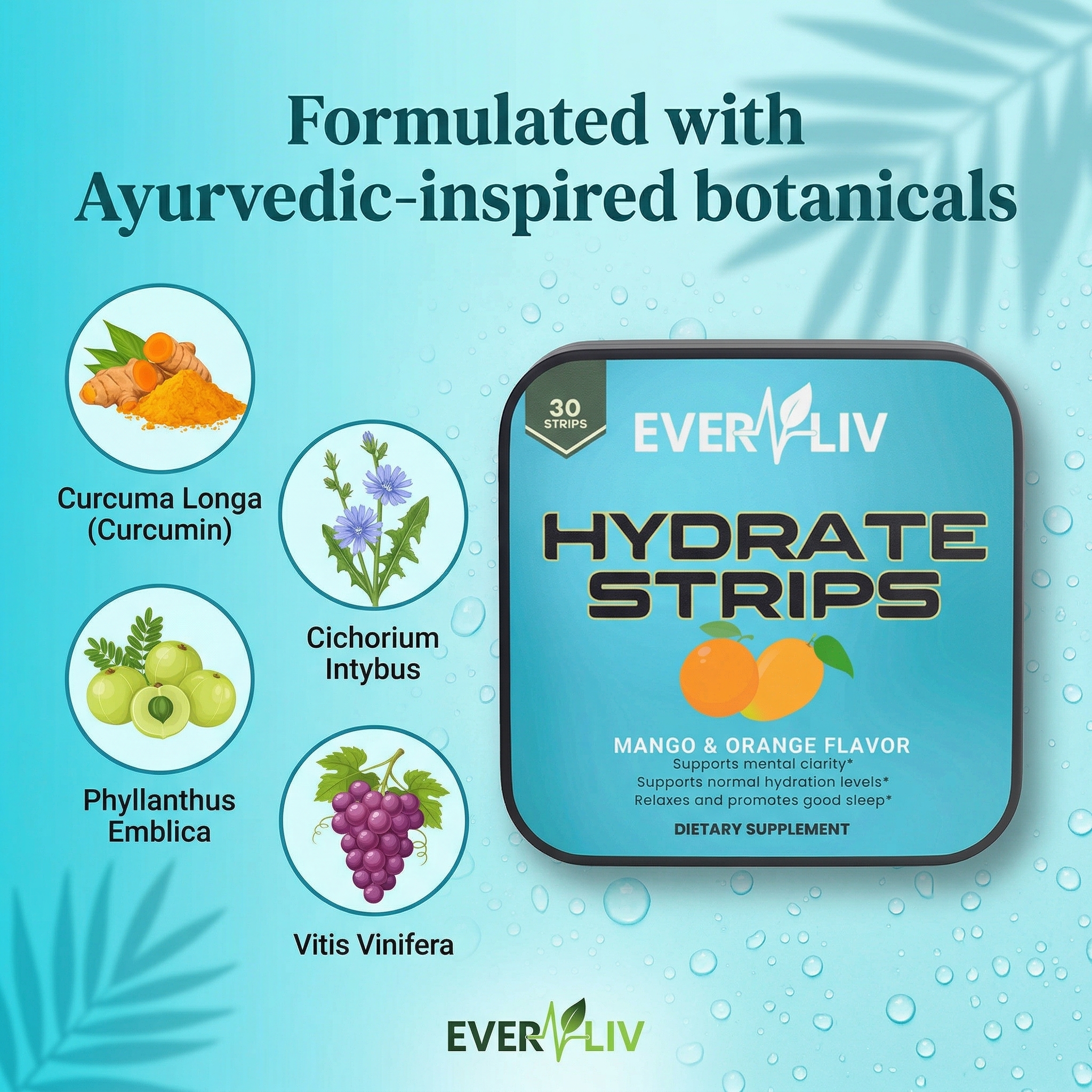 Hydrate Strips ingredient callout